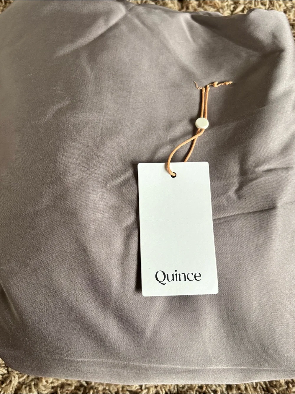 Quince Bamboo Duvet Cover - King/Cal King in Stone